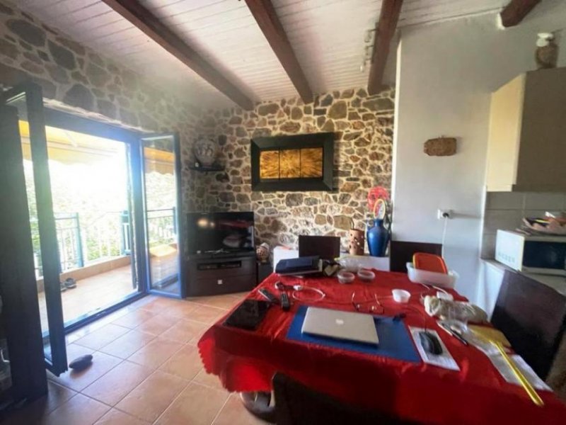 Stavrochori Südostkreta, Stavrochori: Schönes Steinhaus mit Berg- und Meerblick zu verkaufen Haus kaufen